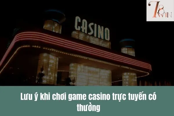 Game casino trực tuyến đổi thưởng